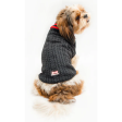 Pawgypets High Neck Cable Kint Sweater for Dogs and Cats (Black) Online Sale