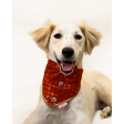 Pawgypets Occasion Wear Bow Bandana for Dogs and Cats (Red) Online Sale