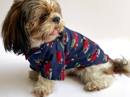 Pawgypets Warm Winter Cars Shirt for Dogs and Cats (Blue) For Cheap