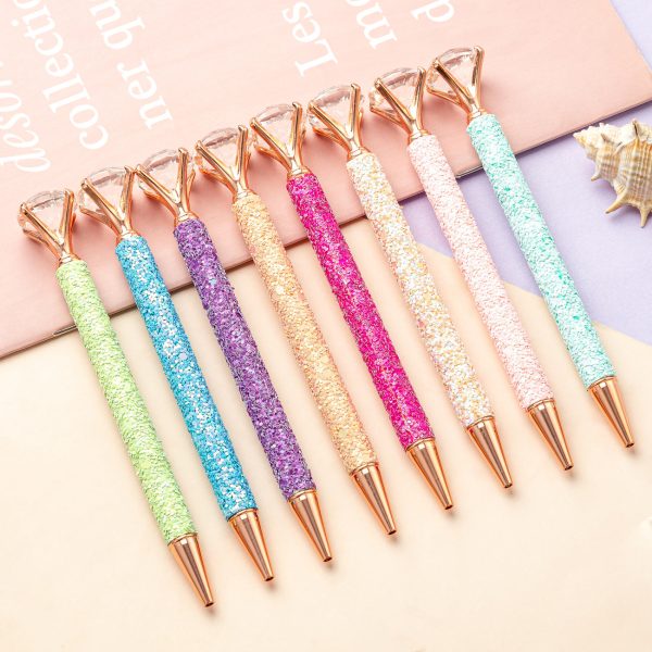 Wholesale Metal Multicolor Sequin Ballpoint Pen Supply