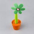 Wholesale Plastic Sun Flower Potted Ballpoint Pen Online Hot Sale