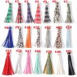 Wholesale 10PCS PU tassel keychain accessories Online now