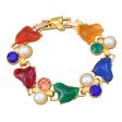 Wholesale Bohemian Pearl Resin Alloy Bracelet For Cheap