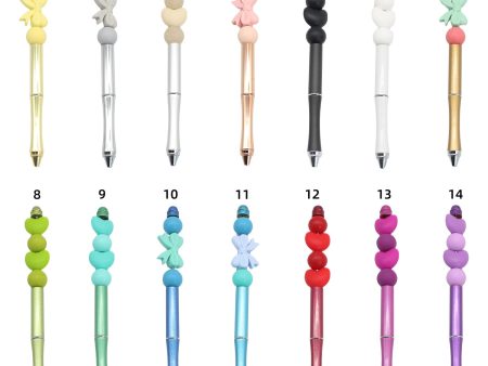 Wholesale 20PCS PACK Silicone Bead Pen Online Hot Sale