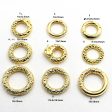 Wholesale 18K Gold Alloy Bracelet Connecting Ring Fashion