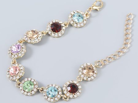 Wholesale Bohemian Rhinestone Alloy Bracelet For Discount