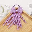 Wholesale Bowknot Tassel Coil Thread Strip Hair Scrunchies For Discount