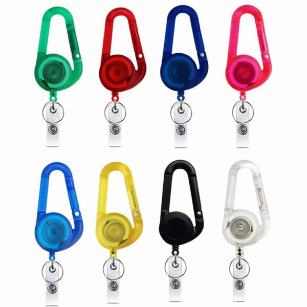 Wholesale ABS Carabiner Telescopic Keychain Online Hot Sale