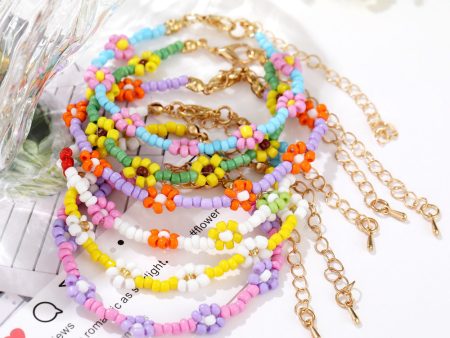 Wholesale Bohemian Colorful Beaded Bracelet Hot on Sale