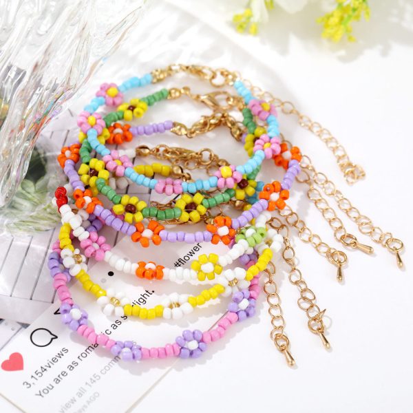 Wholesale Bohemian Colorful Beaded Bracelet Hot on Sale