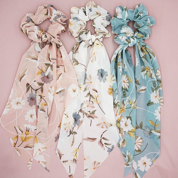 Wholesale Small Floral Ribbon Fabric Headband For Sale