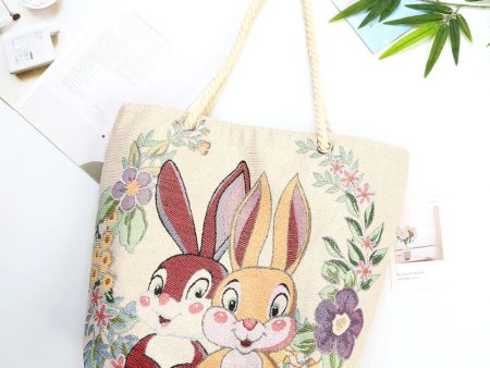 Wholesale Canvas Large Capacity Rabbit Bags Online now