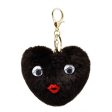 Wholesale Alloy Cute Love Fur Ball Key Chain Hot on Sale