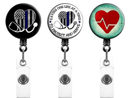 Wholesale ABS Nurse Doctor Love Stethoscope Telescopic Keychain Discount