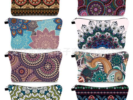 Wholesale Polyester Datura Printed Storage Bag Online now