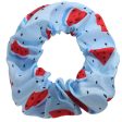 Wholesale Fruit Pattern Fabric Hair Scrunchies Hot on Sale