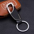 Wholesale Metal Men s Genuine Leather Waist Hanging Keychain For Sale