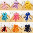 Wholesale Bowknot Tassel Coil Thread Strip Hair Scrunchies For Discount