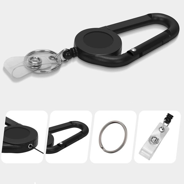 Wholesale ABS Carabiner Telescopic Keychain Online Hot Sale