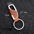 Wholesale Metal Men s Genuine Leather Waist Hanging Keychain For Sale