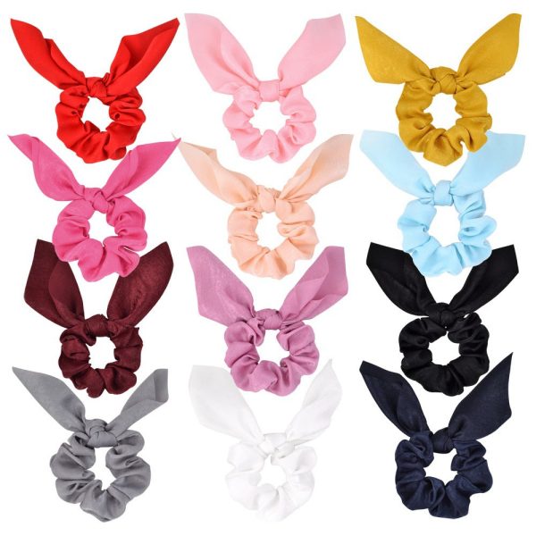 Wholesale Tassel Knot Cloth Bowel Hair Scrunchies Online now