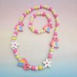 Wholesale 10PCS Kids Wooden Beaded Bracelet Necklace Set Discount