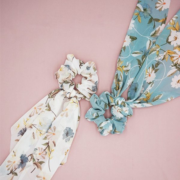 Wholesale Small Floral Ribbon Fabric Headband For Sale