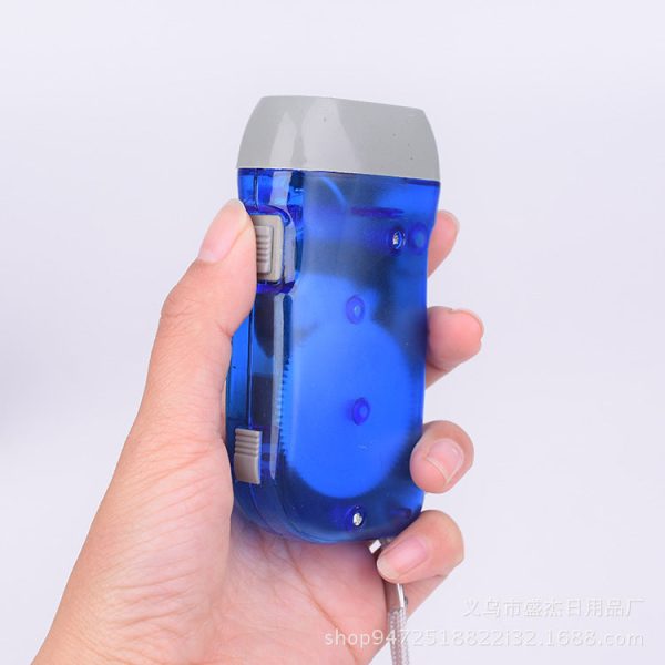 Wholesale Plastic Hand Pressure Power Generation Flashlights For Sale