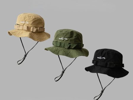 Wholesale Acrylic Thin Breathable Wide Brim Bucket Hat Online now