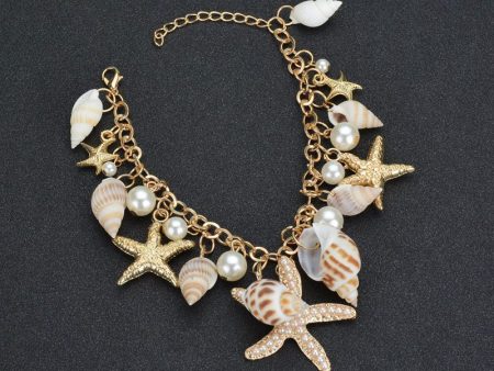 Wholesale Bohemian Starfish Shell Bracelet Sale