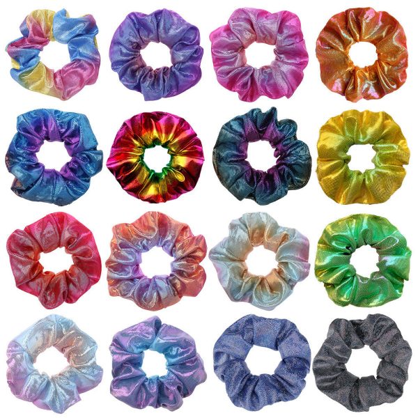 Wholesale Laser Stamping Cloth Hair Scrunchies For Sale