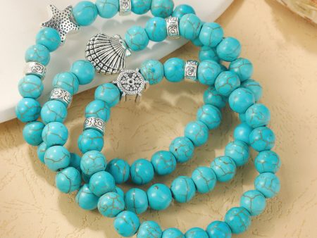 Wholesale Bohemian Turquoise Beads Bracelet For Discount