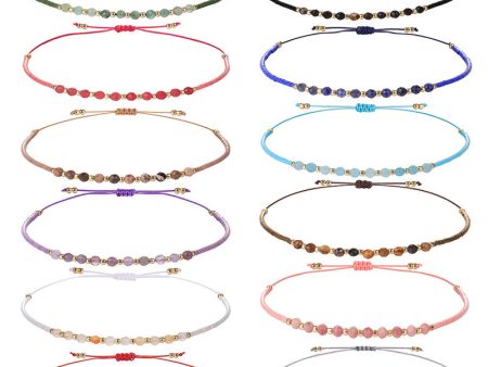 Wholesale 2MM Rice Beads Handwoven Beaded Bracelet Discount