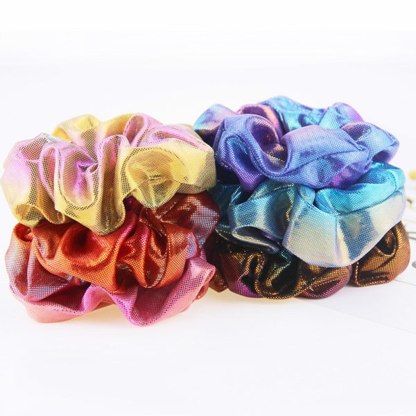 Wholesale Laser Stamping Cloth Hair Scrunchies For Sale